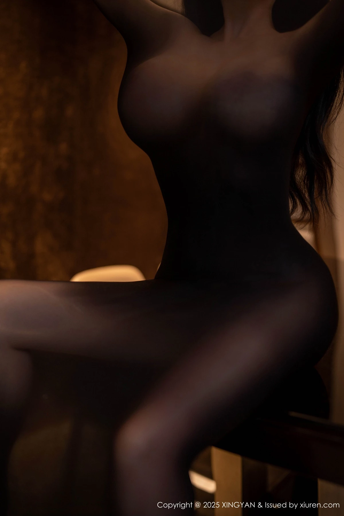 秀人集.com_[XINGYAN星颜社]VOL.309_模特潘思沁私房性感超薄黑色连体丝袜秀巨乳肥臀惹火诱惑写真80P