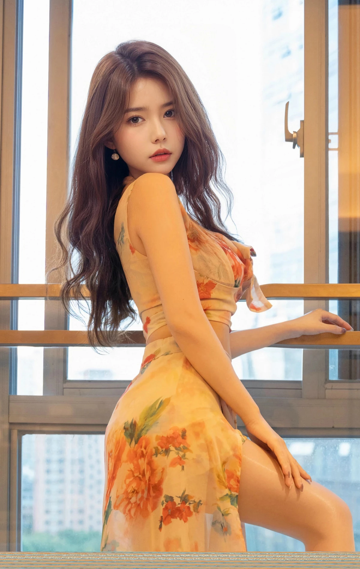 秀人集.com_[XiuRen秀人网]No.9792_模特拍黄瓜girl性感碎花长裙配超薄肉丝秀曼妙身姿完美诱惑写真77P