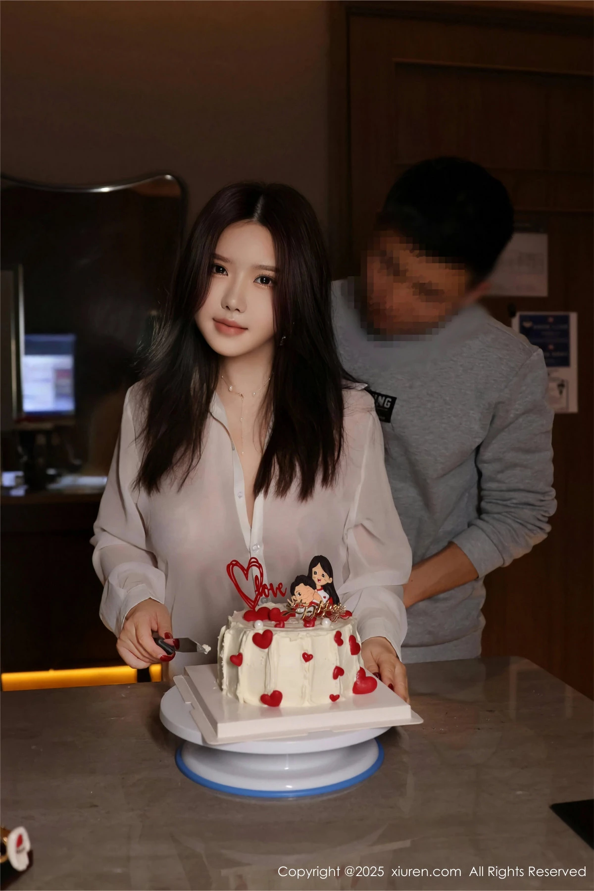 秀人集.com_[XiuRen秀人网]No.9983_模特小薯条nienie纪念日主题性感白衬衫配超薄黑丝秀美腿诱惑写真106P