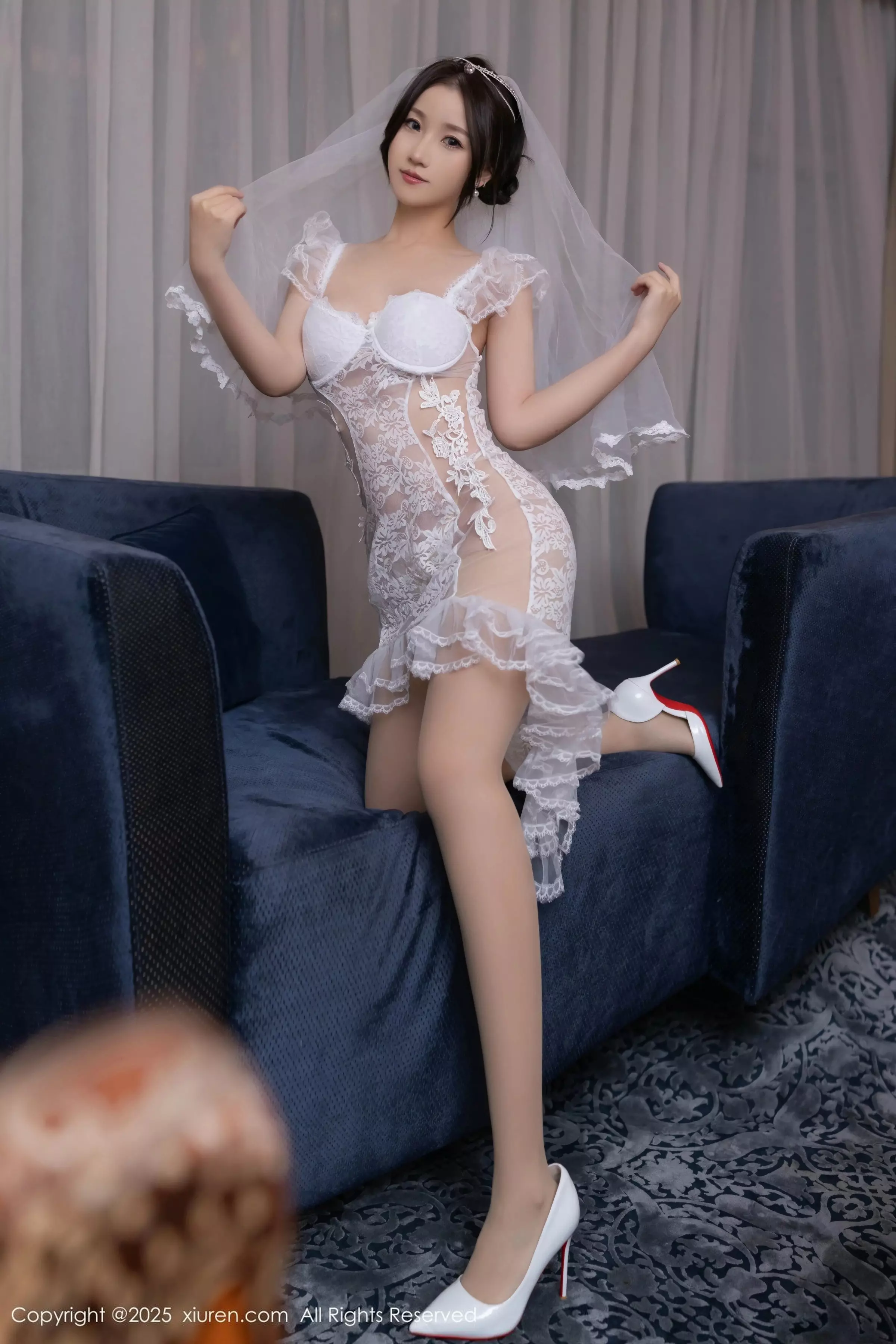 秀人集.com_[XiuRen秀人网]No.10006_模特杏子Yada性感白色婚纱配超薄肉丝秀曼妙身姿撩人诱惑写真85P