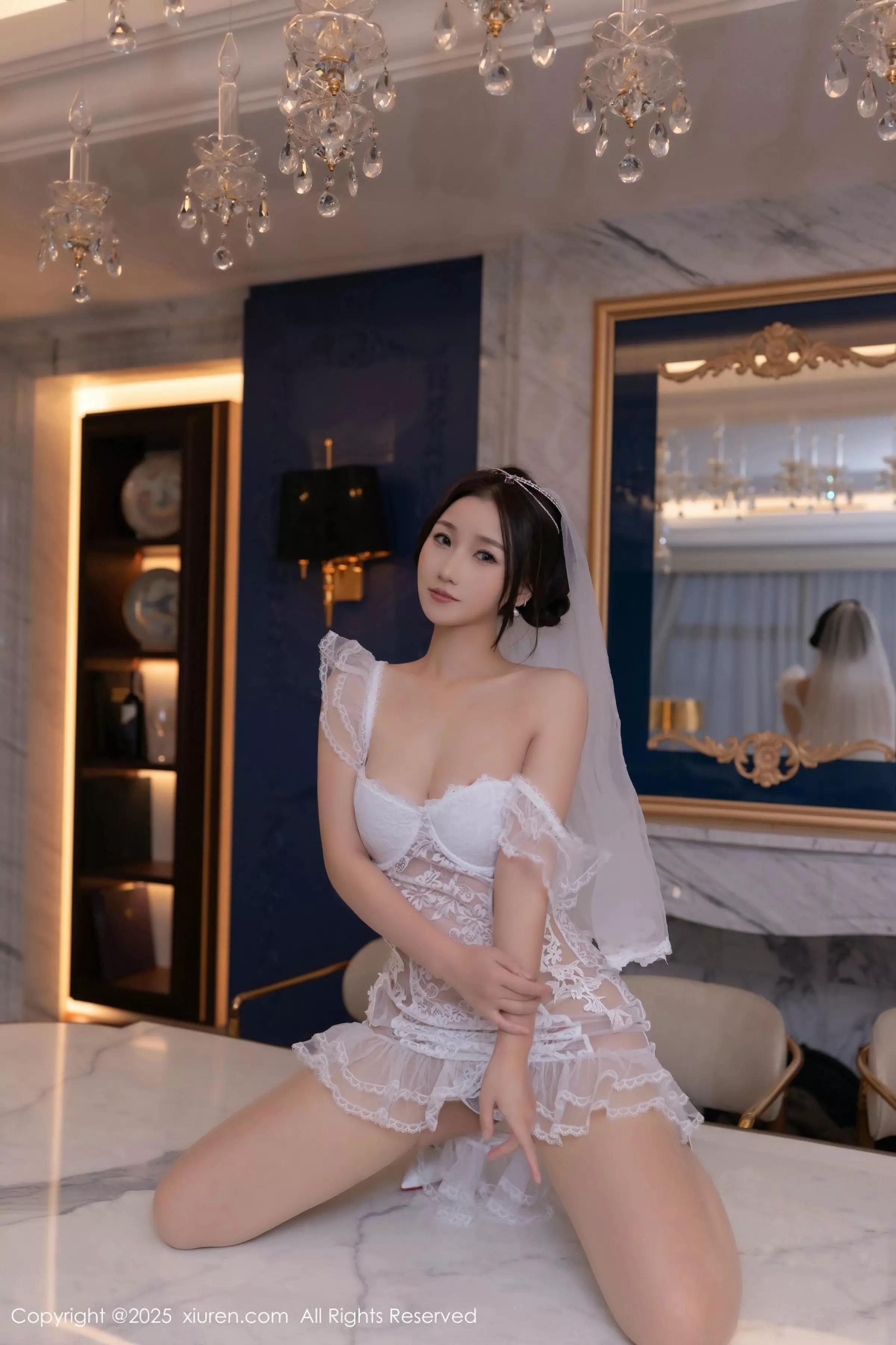 秀人集.com_[XiuRen秀人网]No.10006_模特杏子Yada性感白色婚纱配超薄肉丝秀曼妙身姿撩人诱惑写真85P