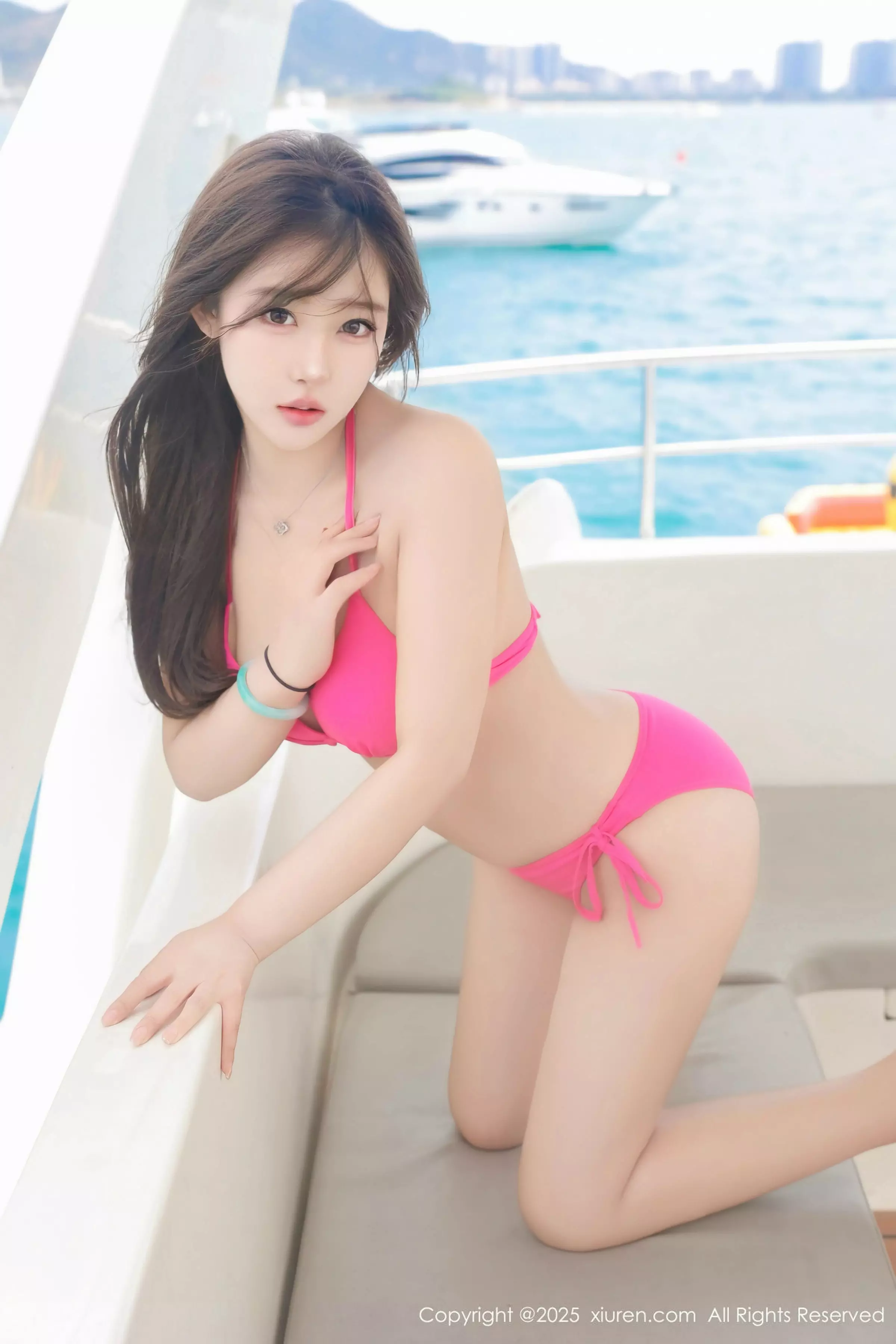 秀人集.com_[XiuRen秀人网]No.10047_模特江淑影river户外游艇性感粉色比基尼秀曼妙身姿粉嫩诱惑写真79P