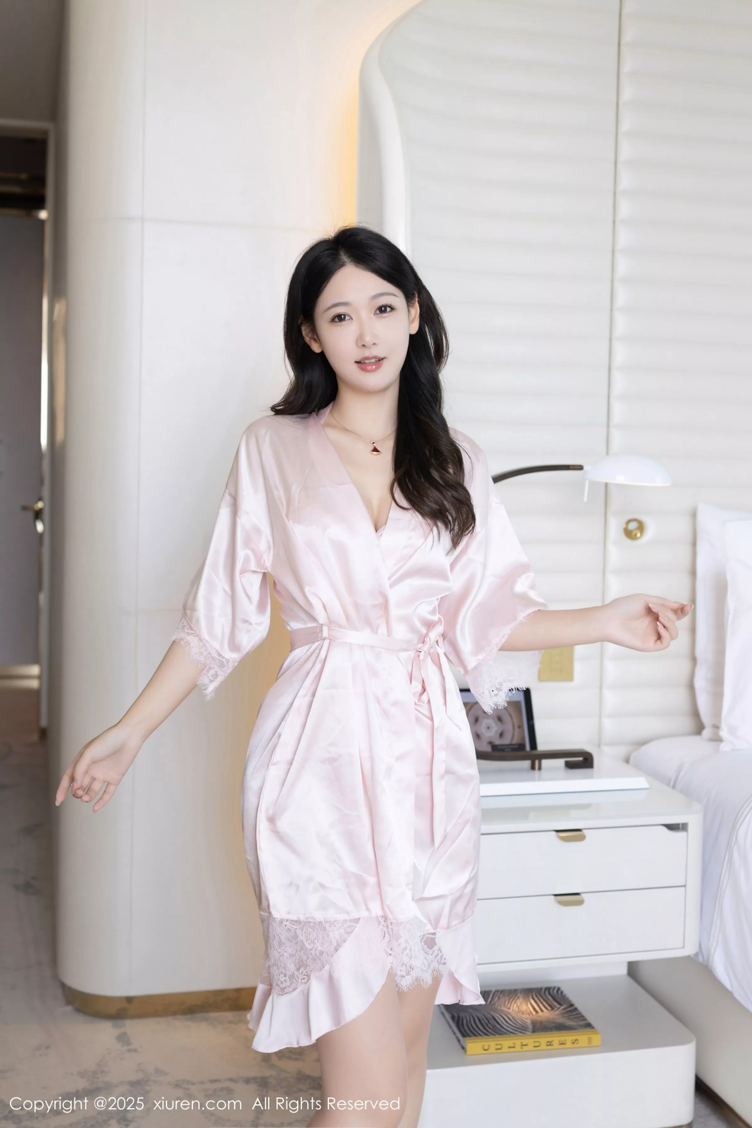 秀人集.com_[XiuRen秀人网]No.10150_模特唐安琪性感粉色连衣短裙露粉色内衣配肉丝袜秀美腿诱惑写真79P