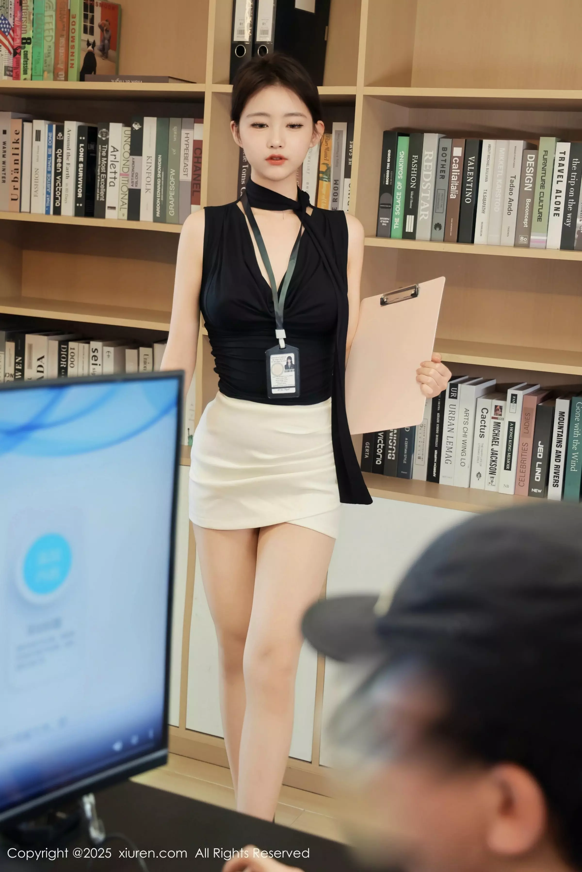 秀人集.com_[XiuRen秀人网]No.10052_模特小橘子orange性感黑白职业装配超薄肉丝秀曼妙身姿诱惑写真78P