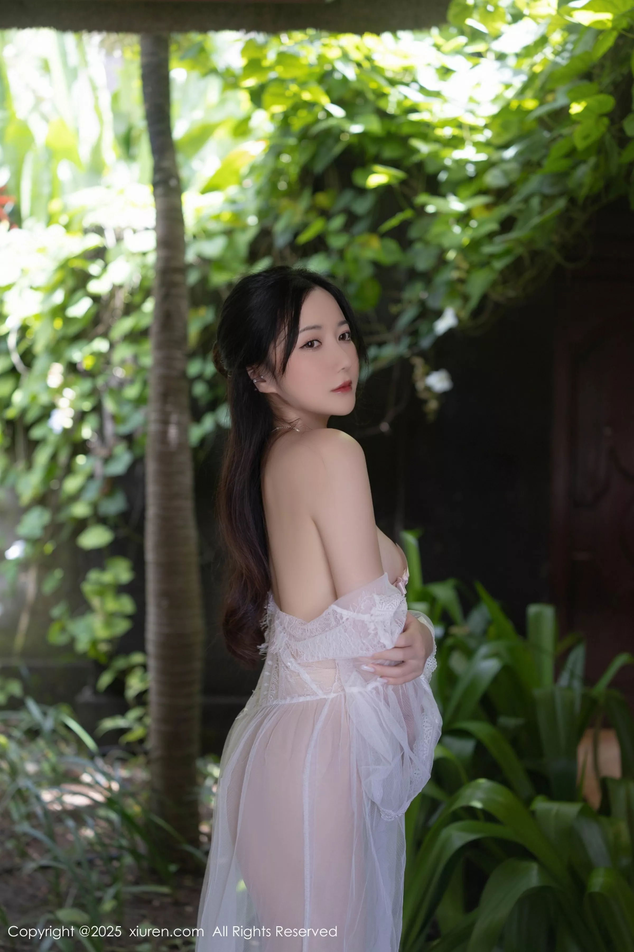 秀人集.com_[XiuRen秀人网]No.10173_模特鱼子酱Fish性感白色轻透连衣裙透视秀惹火身材撩人诱惑写真80P