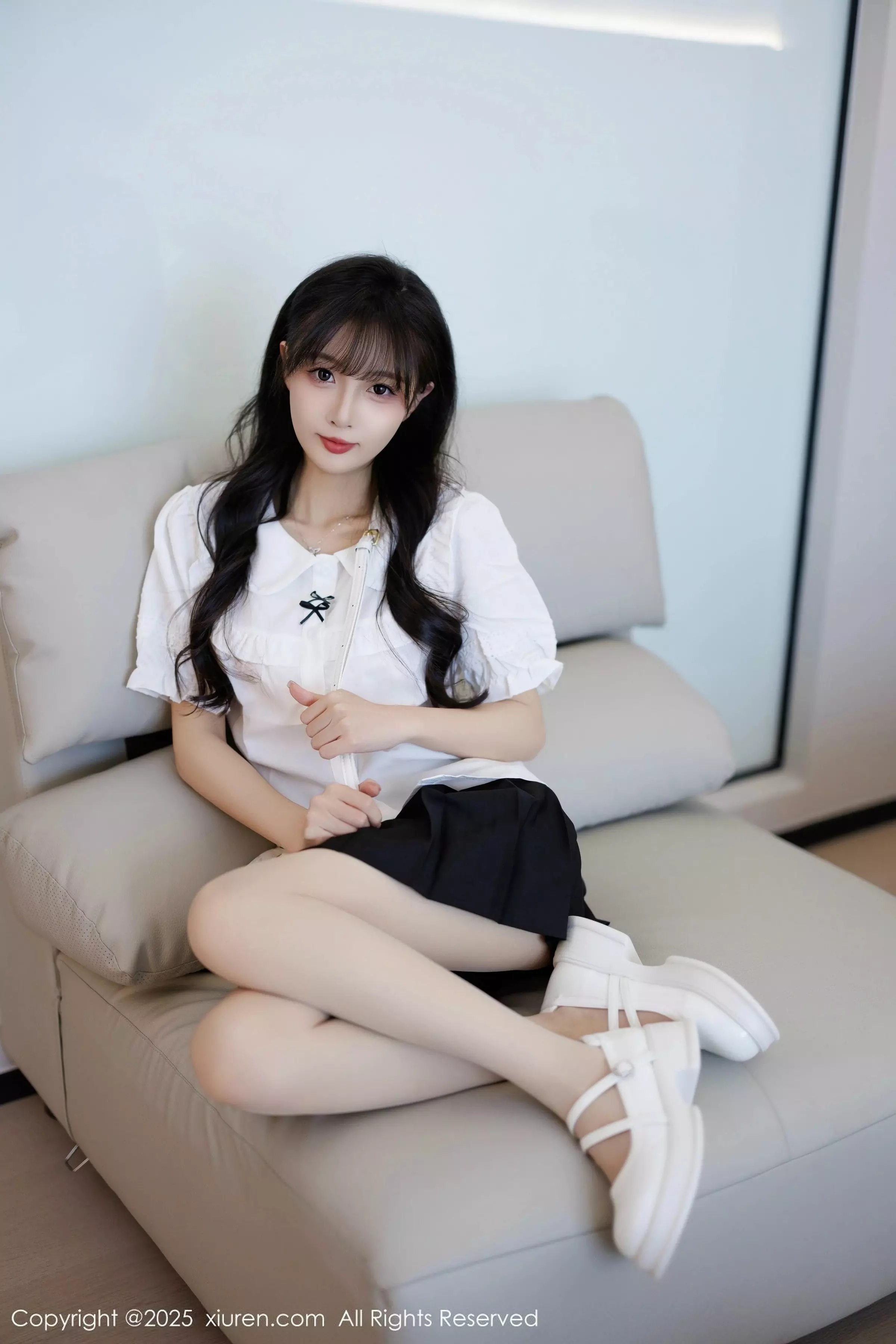 秀人集.com_[XiuRen秀人网]No.10067_模特樱桃小阑子性感白色上衣配黑短裙秀曼妙身姿迷人诱惑写真83P