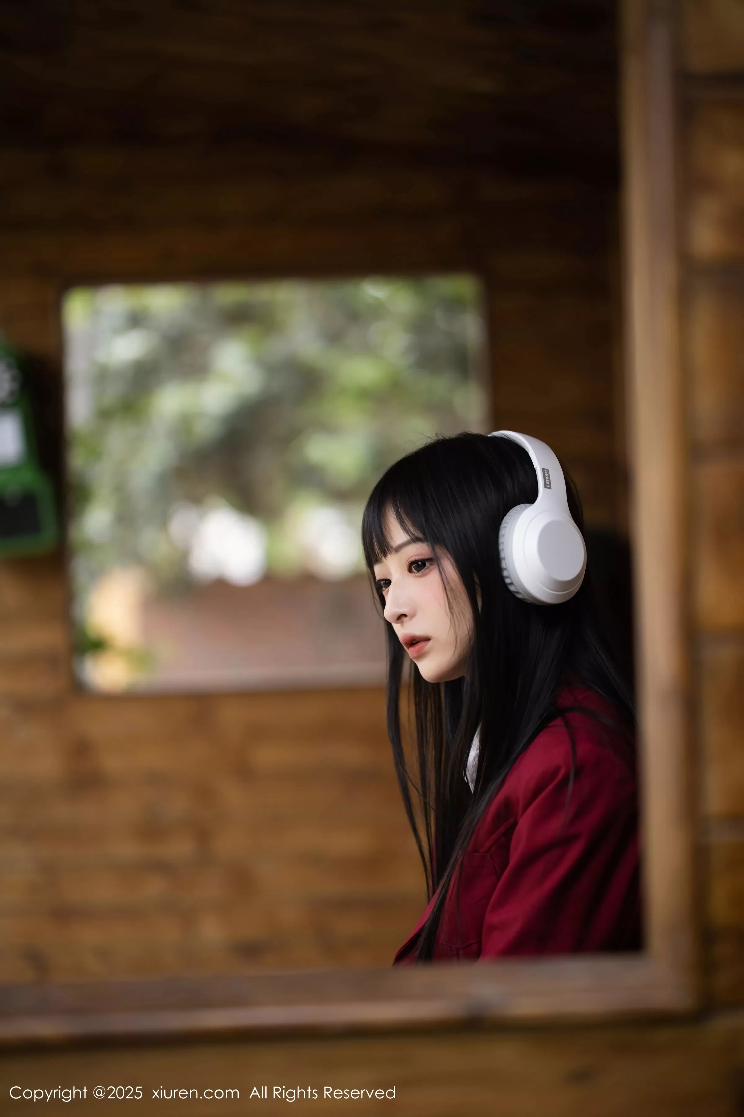 秀人集.com_[XiuRen秀人网]No.10215_新人模特茂木希子性感红色裙子配肉色丝袜秀完美曲线诱惑写真82P