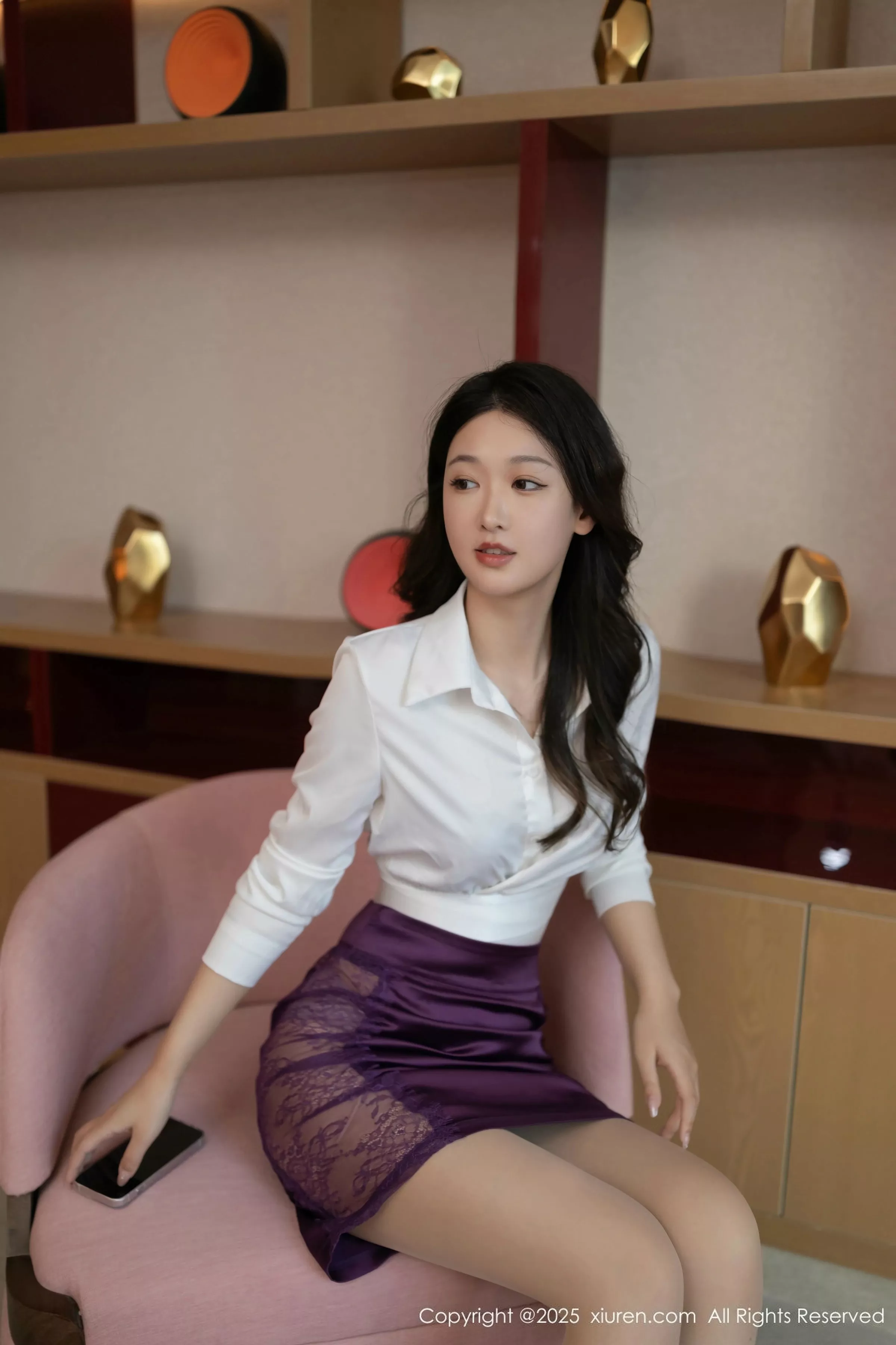 秀人集.com_[XiuRen秀人网]No.10238_模特唐安琪性感白T配紫色短裙露紫色内衣秀曼妙身姿诱惑写真80P