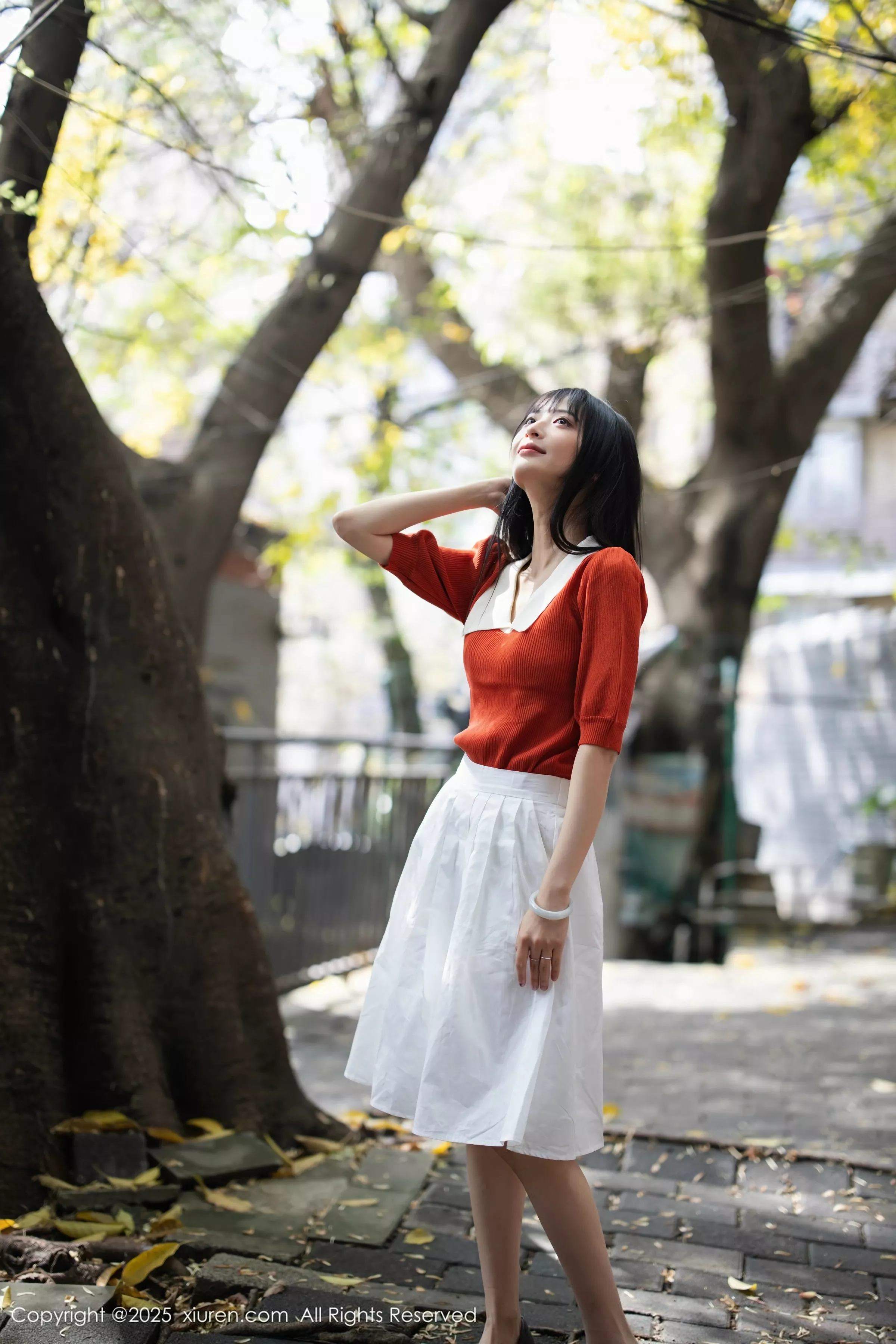 秀人集.com_[XiuRen秀人网]No.10247_模特茂木希子性感橙T露白色内衣配超薄肉丝秀完美身材诱惑写真80P