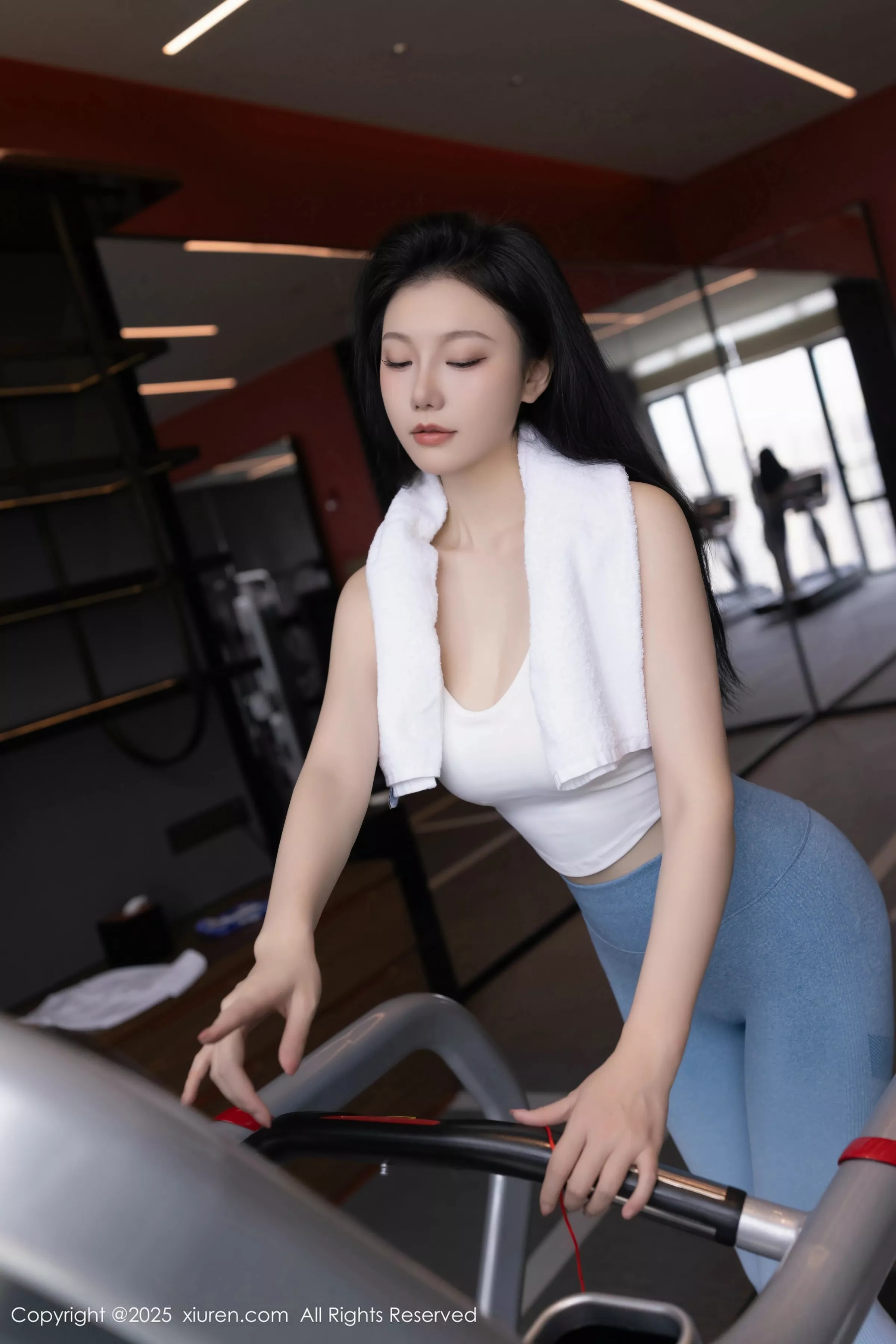 秀人集.com_[XiuRen秀人网]No.10272_模特安然anran健身房性感蓝白色运动服秀曼妙身姿完美诱惑写真80P