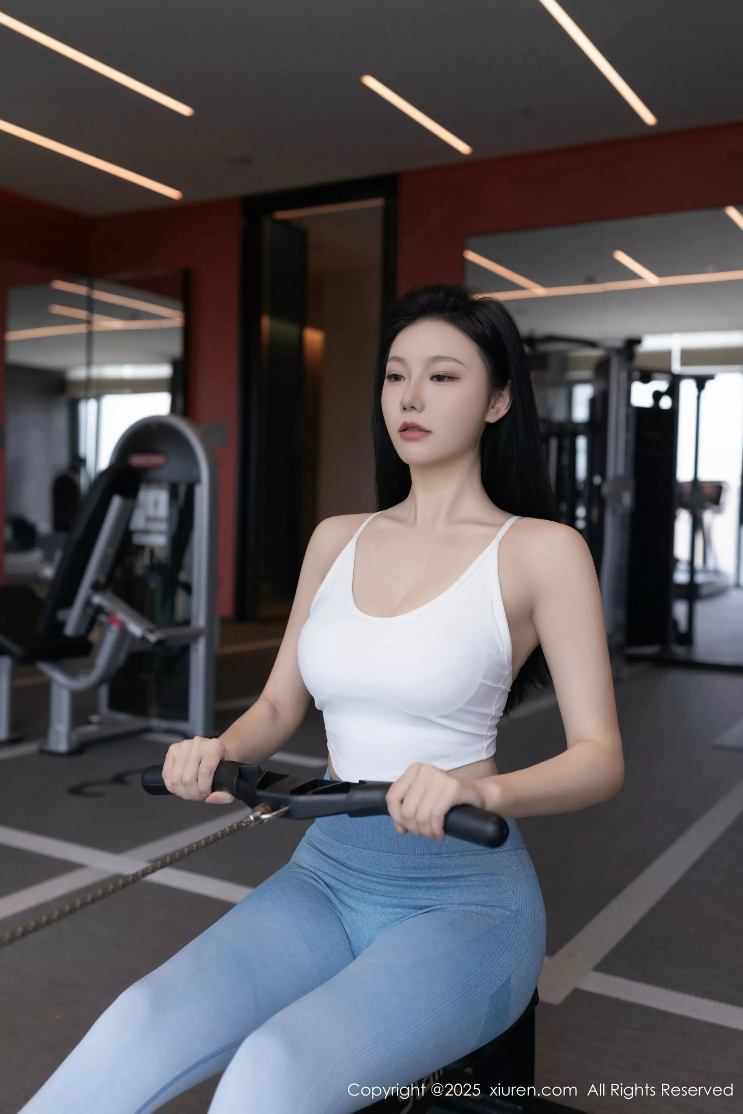 秀人集.com_[XiuRen秀人网]No.10272_模特安然anran健身房性感蓝白色运动服秀曼妙身姿完美诱惑写真80P