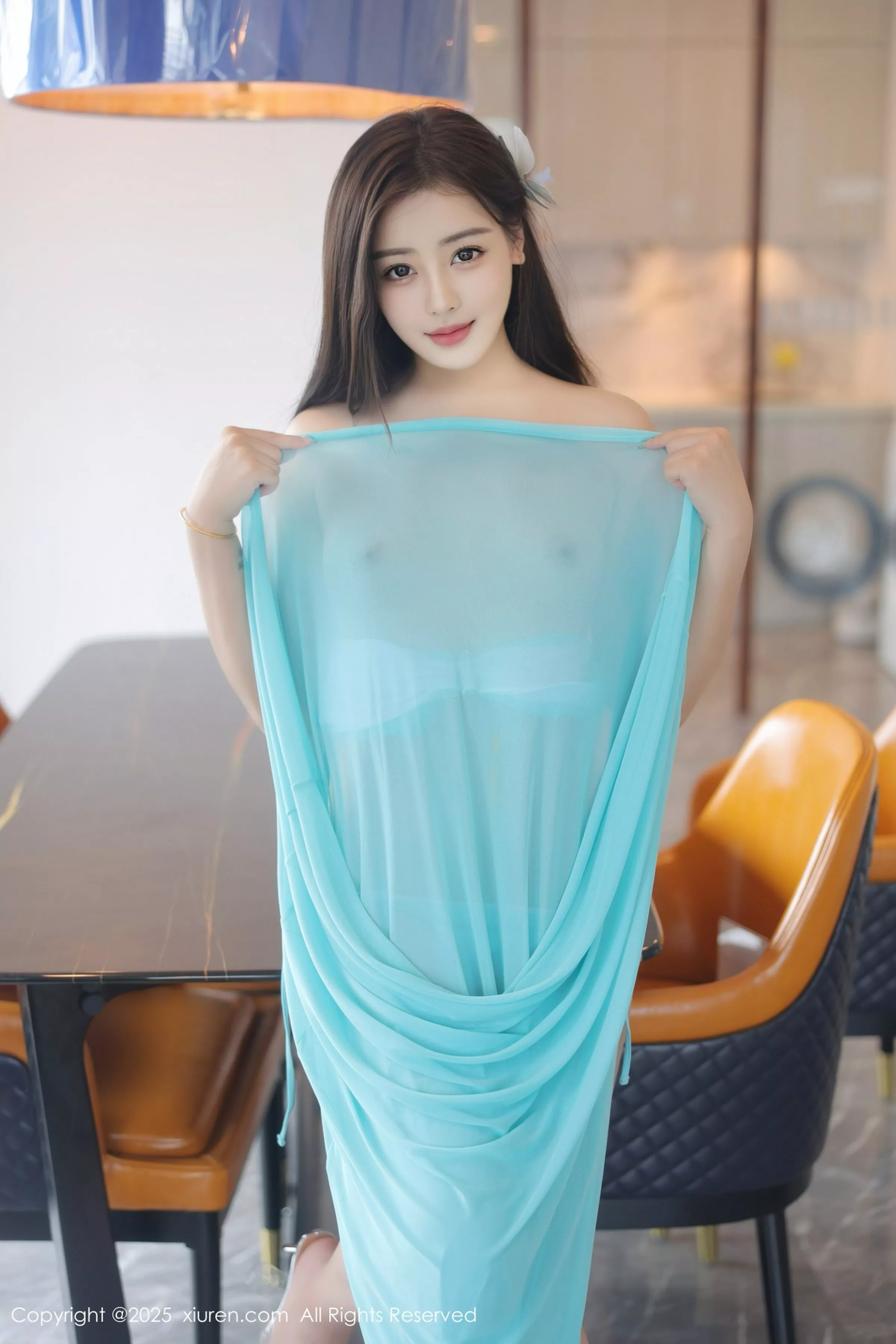 秀人集.com_[XiuRen秀人网]No.10187_模特希雅sia泳池场景性感蓝色比基尼秀完美身材撩人诱惑写真58P