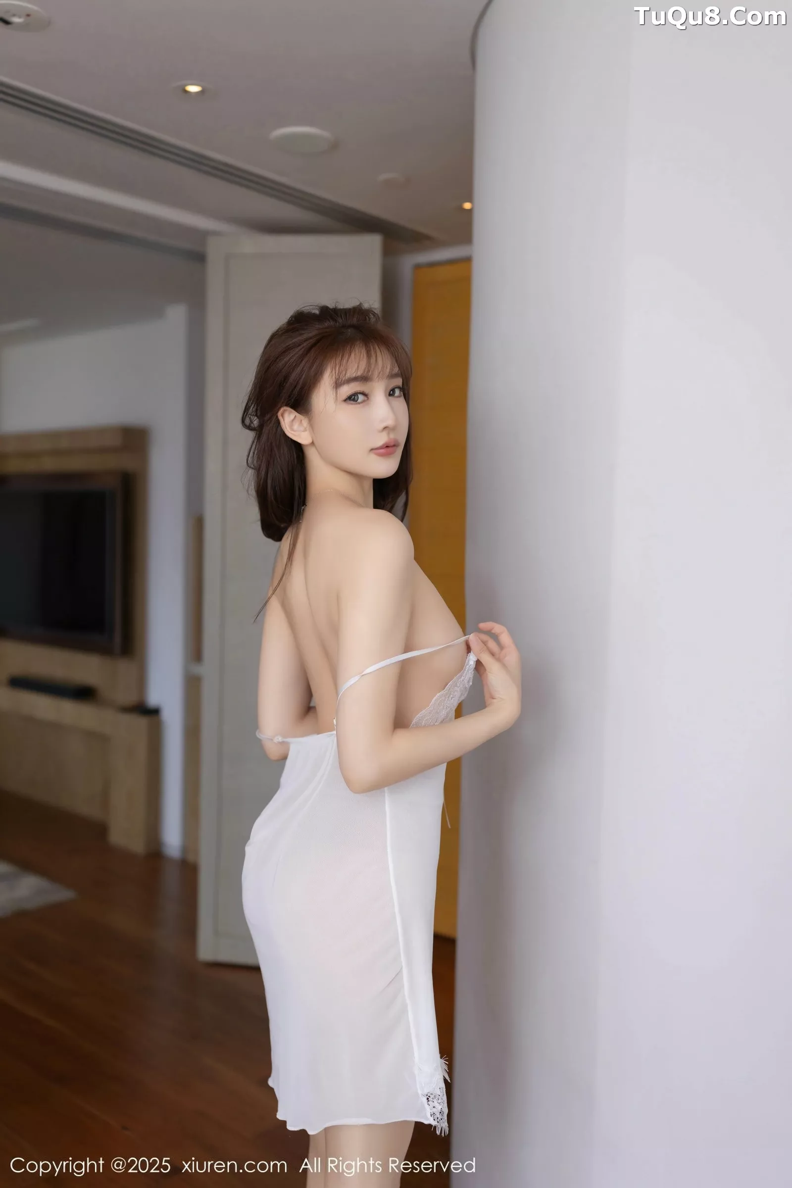 秀人集.com_[XiuRen秀人网]No.10343_模特陆萱萱性感白色内衣配浅色运动裤秀柔美身姿撩人诱惑写真80P