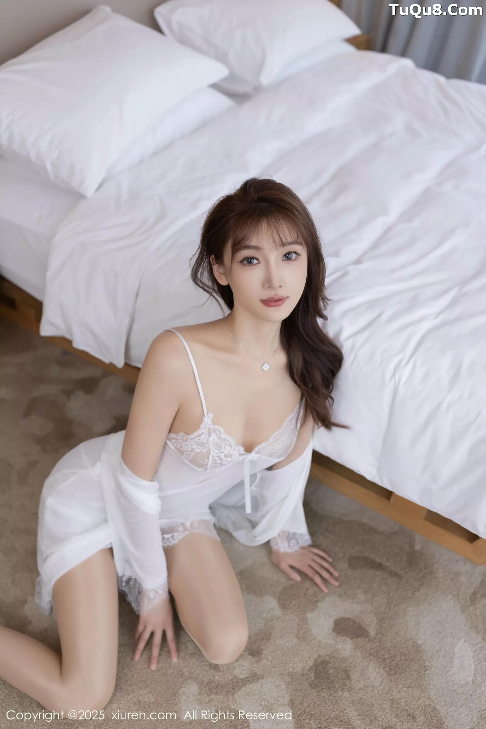 秀人集.com_[XiuRen秀人网]No.10343_模特陆萱萱性感白色内衣配浅色运动裤秀柔美身姿撩人诱惑写真80P