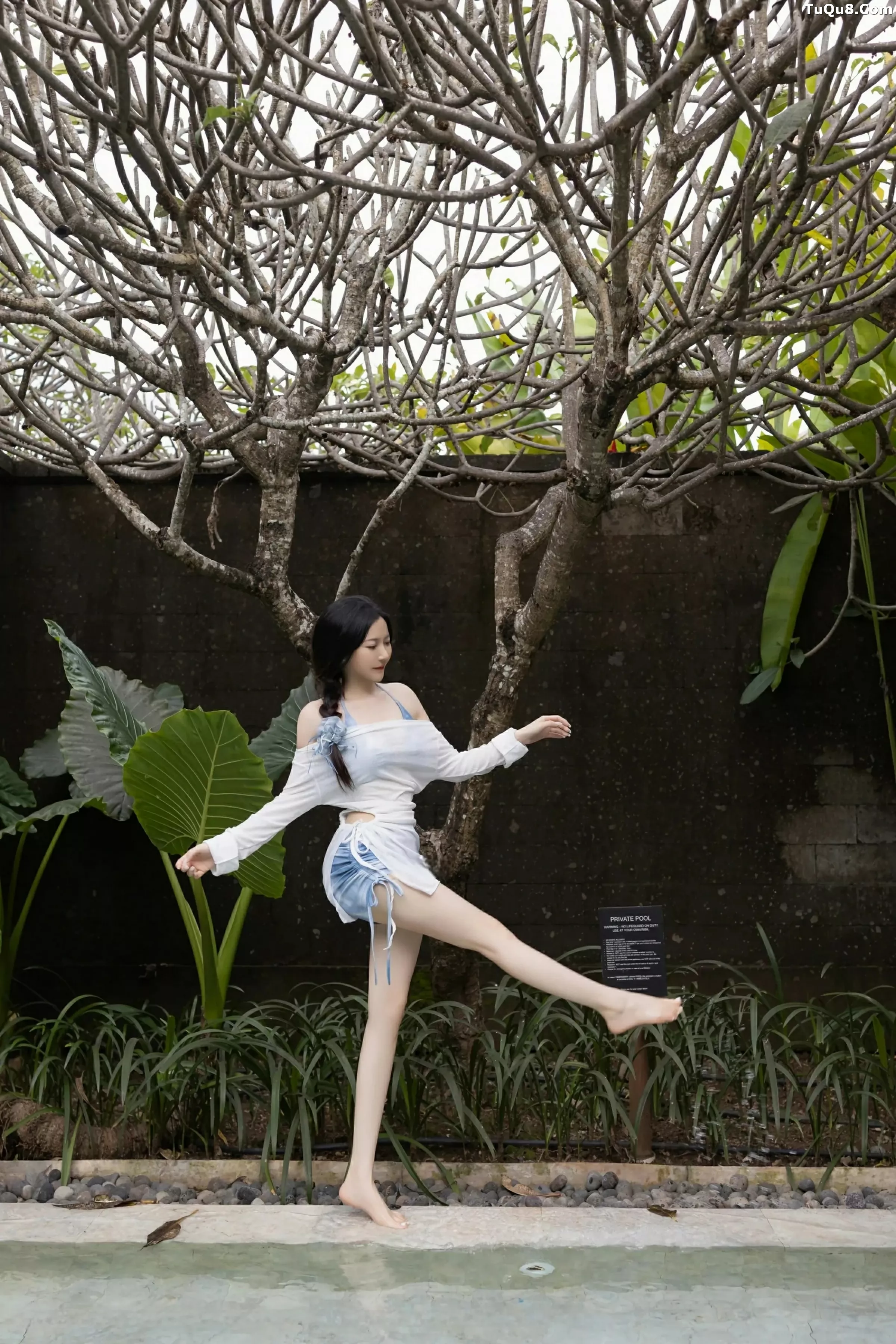 秀人集.com_[XiuRen秀人网]No.10377_模特鱼子酱Fish白色轻透服饰露蓝色比基尼秀曼妙身姿诱惑写真80P