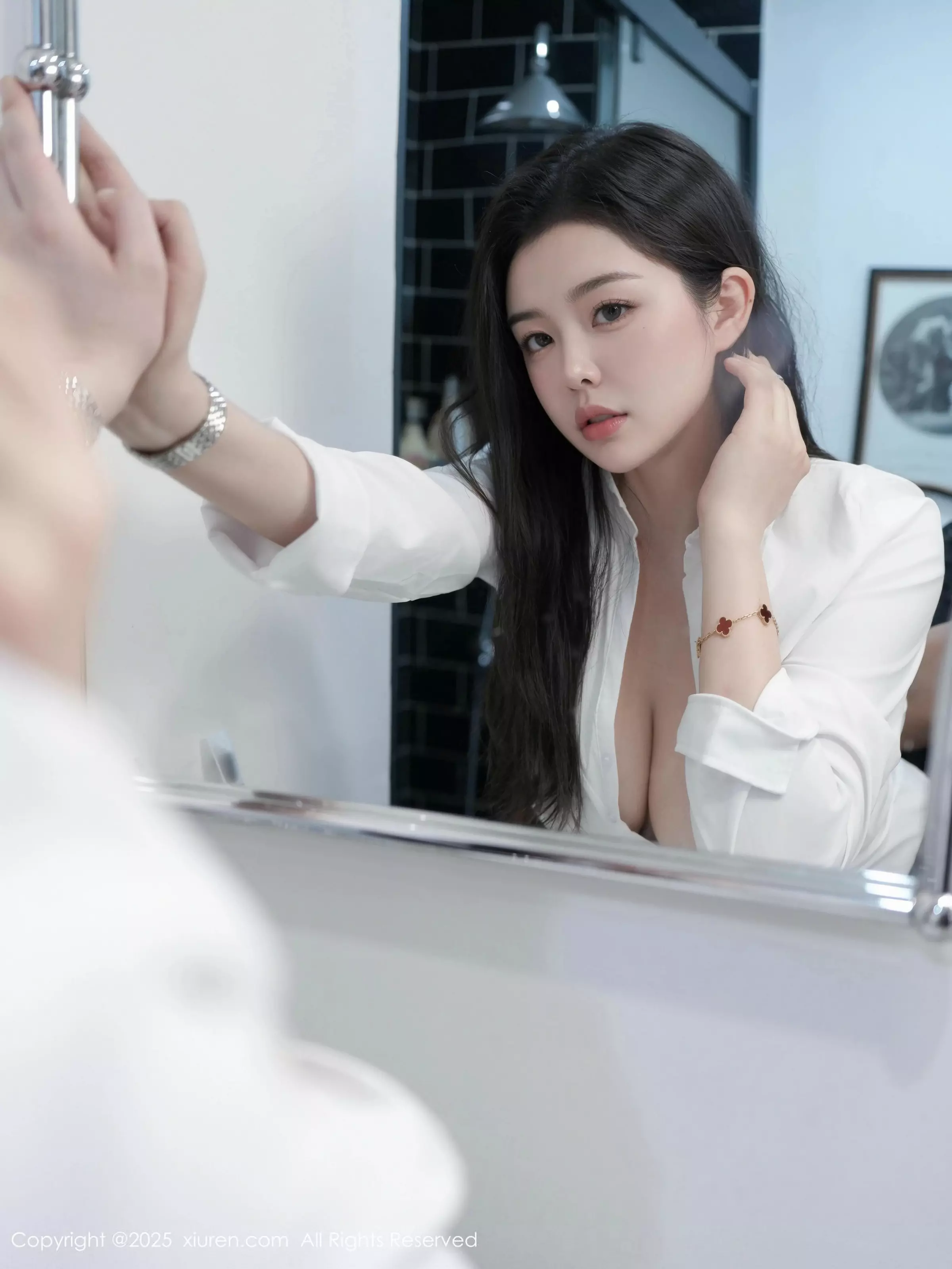 秀人集.com_[XiuRen秀人网]No.10317_模特林若凡F性感黑色OL服饰配破烂黑丝秀丰腴身材完美诱惑写真77P