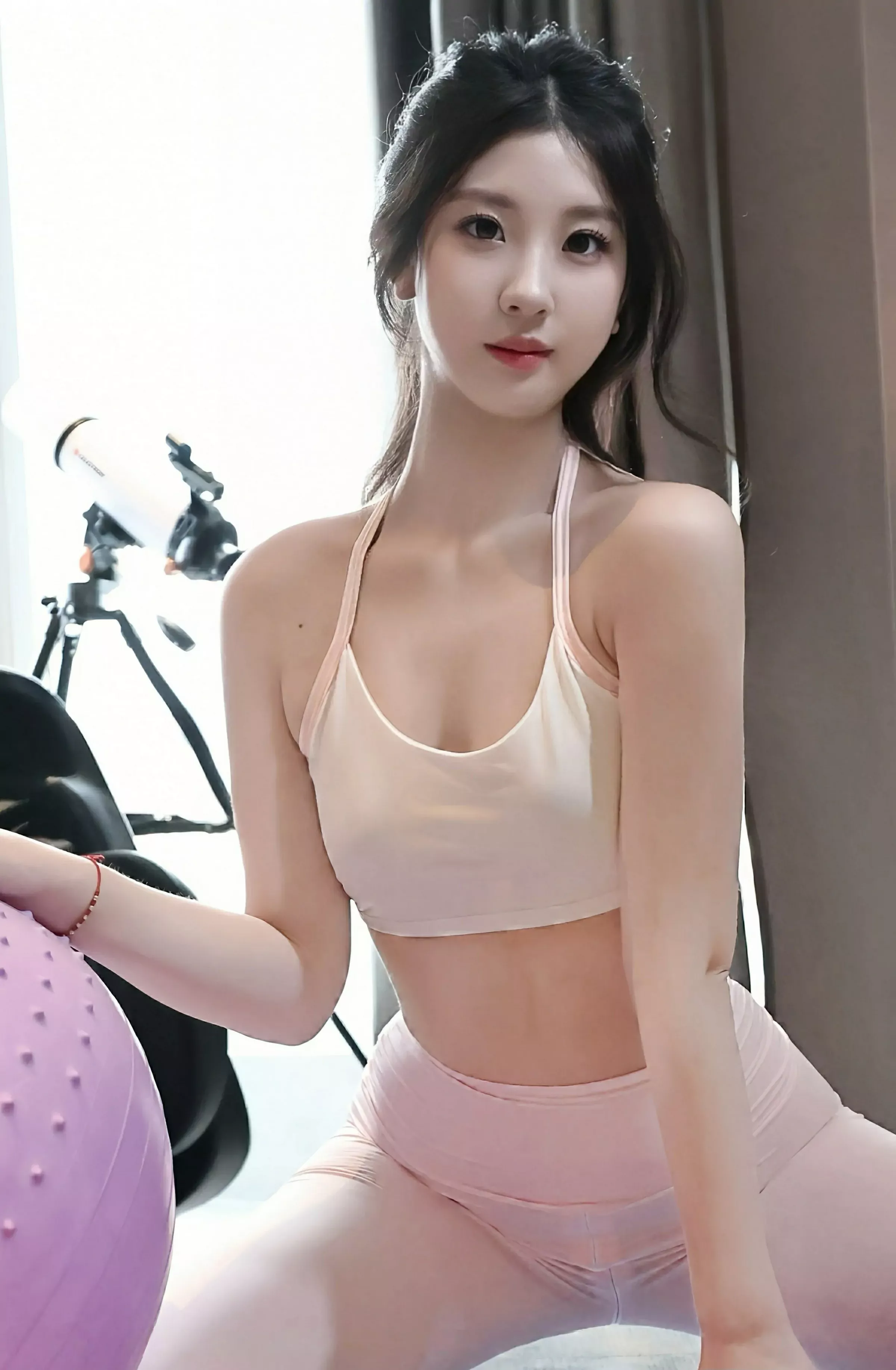 秀人集.com_[XiuRen秀人网]No.10474_模特小芭乐性感白色上衣配粉色瑜伽裤秀曼妙苗条身姿诱惑写真86P