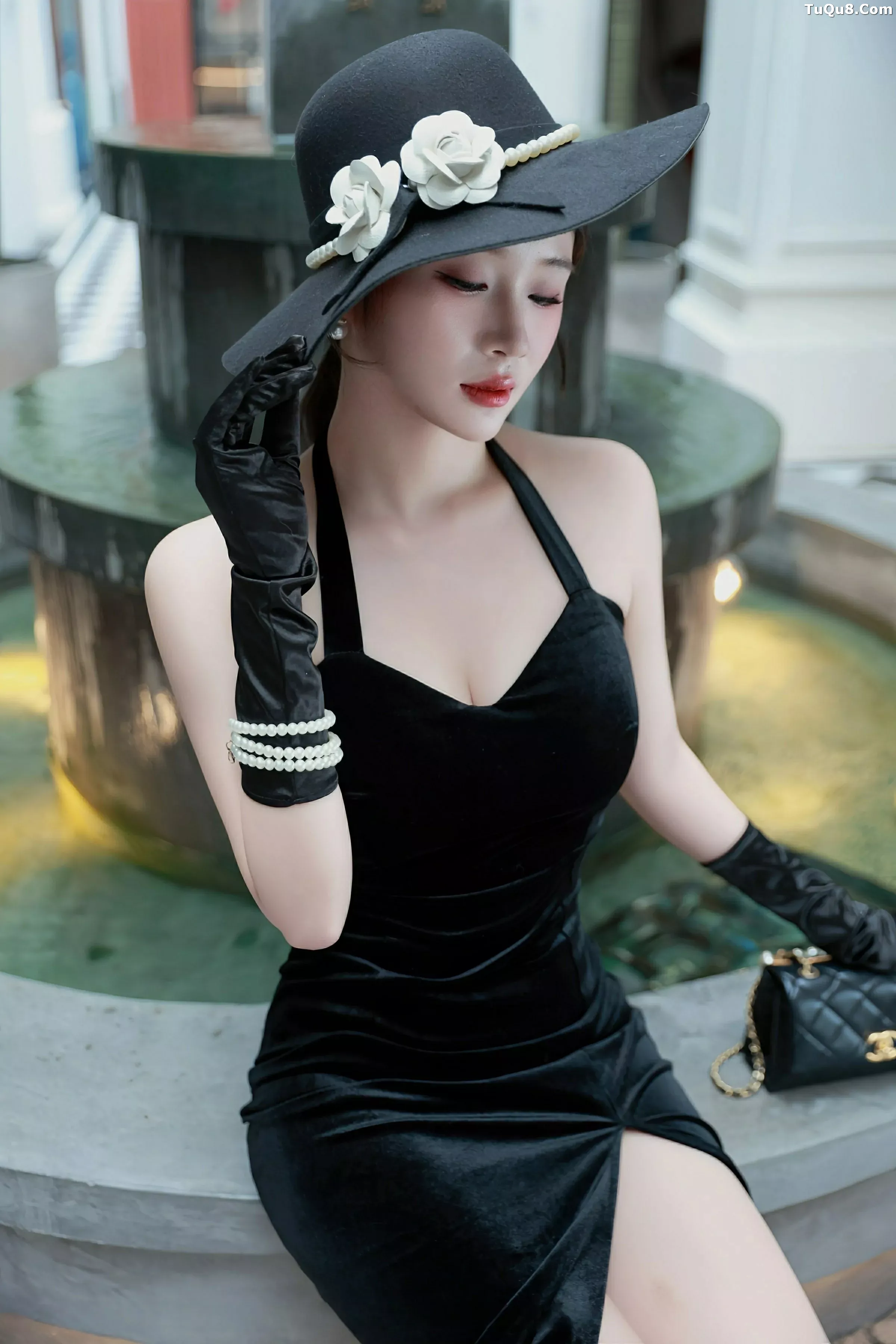 秀人集.com_[XiuRen秀人网]No.10509_模特南乔性感黑色连衣裙+紫色情趣内衣秀柔美身姿撩人诱惑写真89P