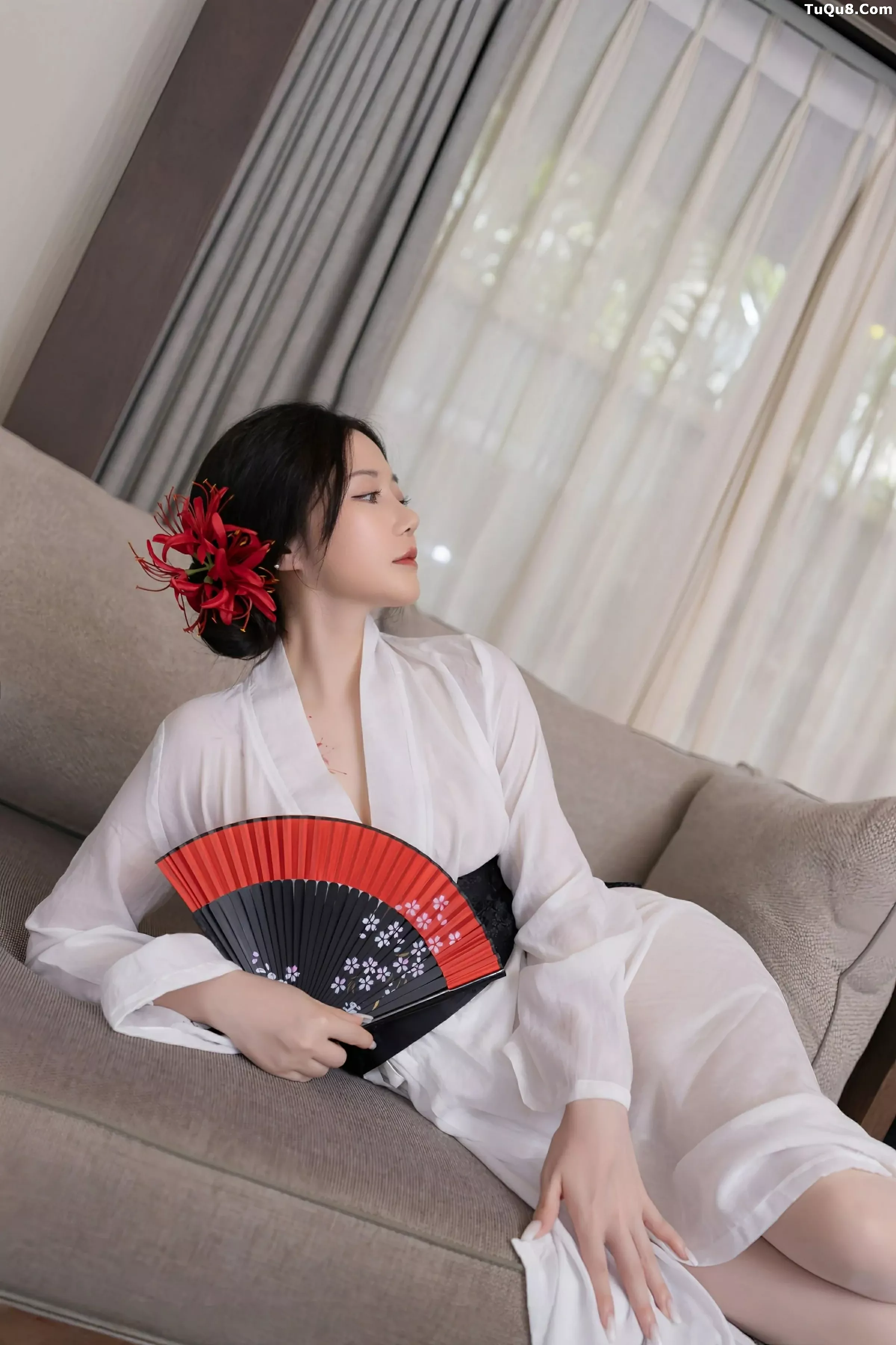 秀人集.com_[XiuRen秀人网]No.10514_模特鱼子酱Fish性感白色薄透服饰配白色丝袜秀曼妙身材诱惑写真80P