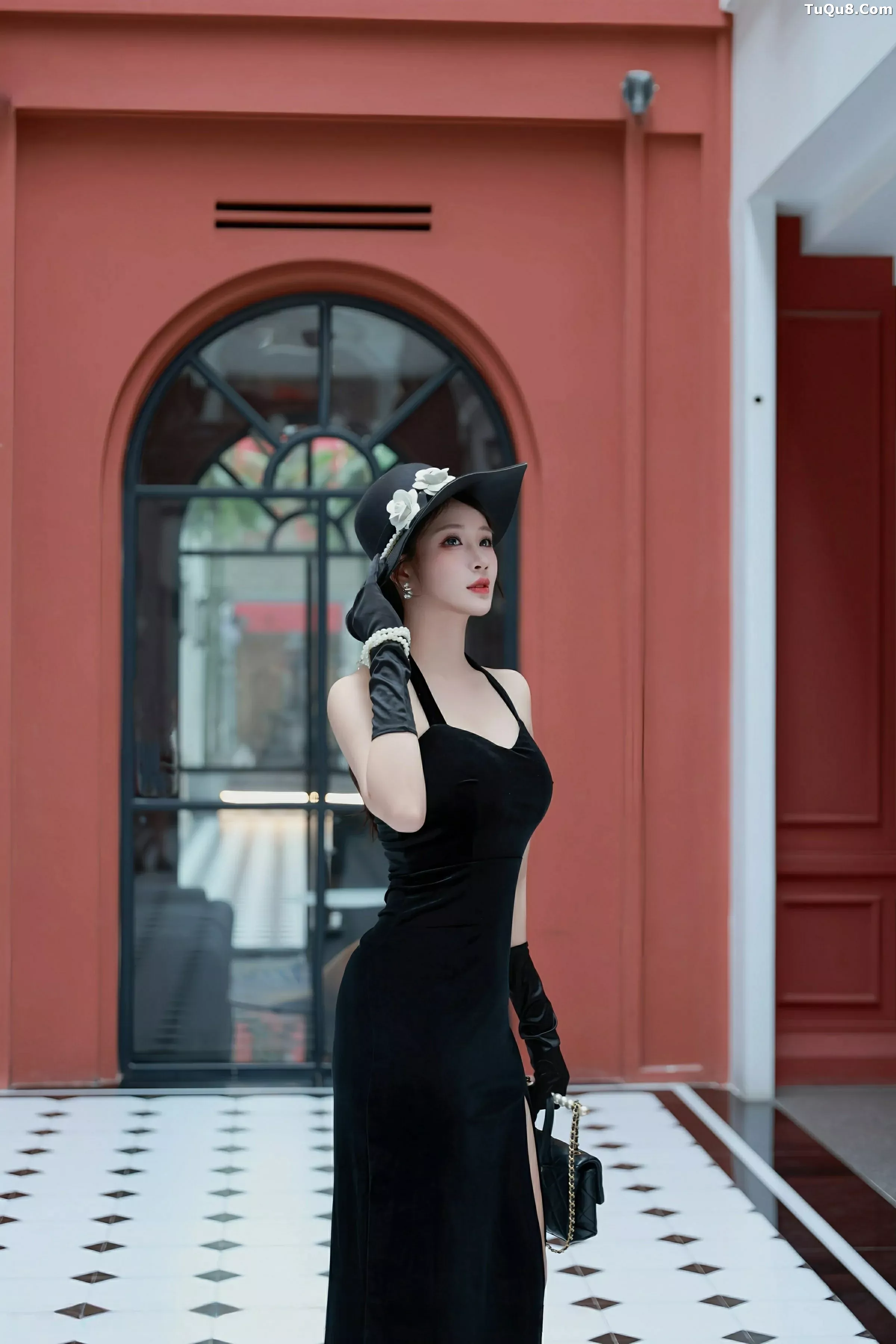 秀人集.com_[XiuRen秀人网]No.10509_模特南乔性感黑色连衣裙+紫色情趣内衣秀柔美身姿撩人诱惑写真89P