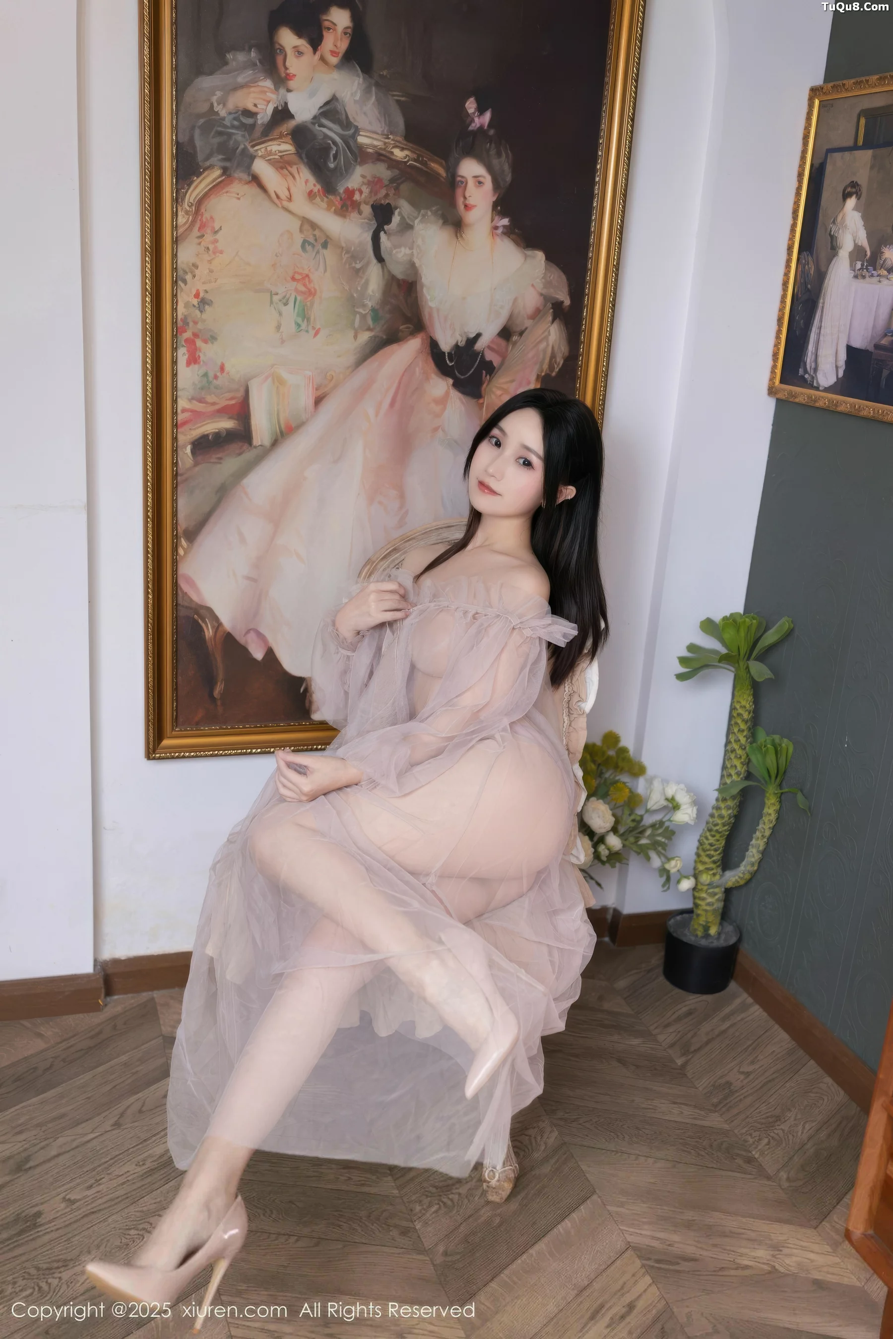 秀人集.com_[XiuRen秀人网]No.10752_模特杏子Yada性感轻透粉色薄纱露紫色内衣秀曼妙身姿诱惑写真68P