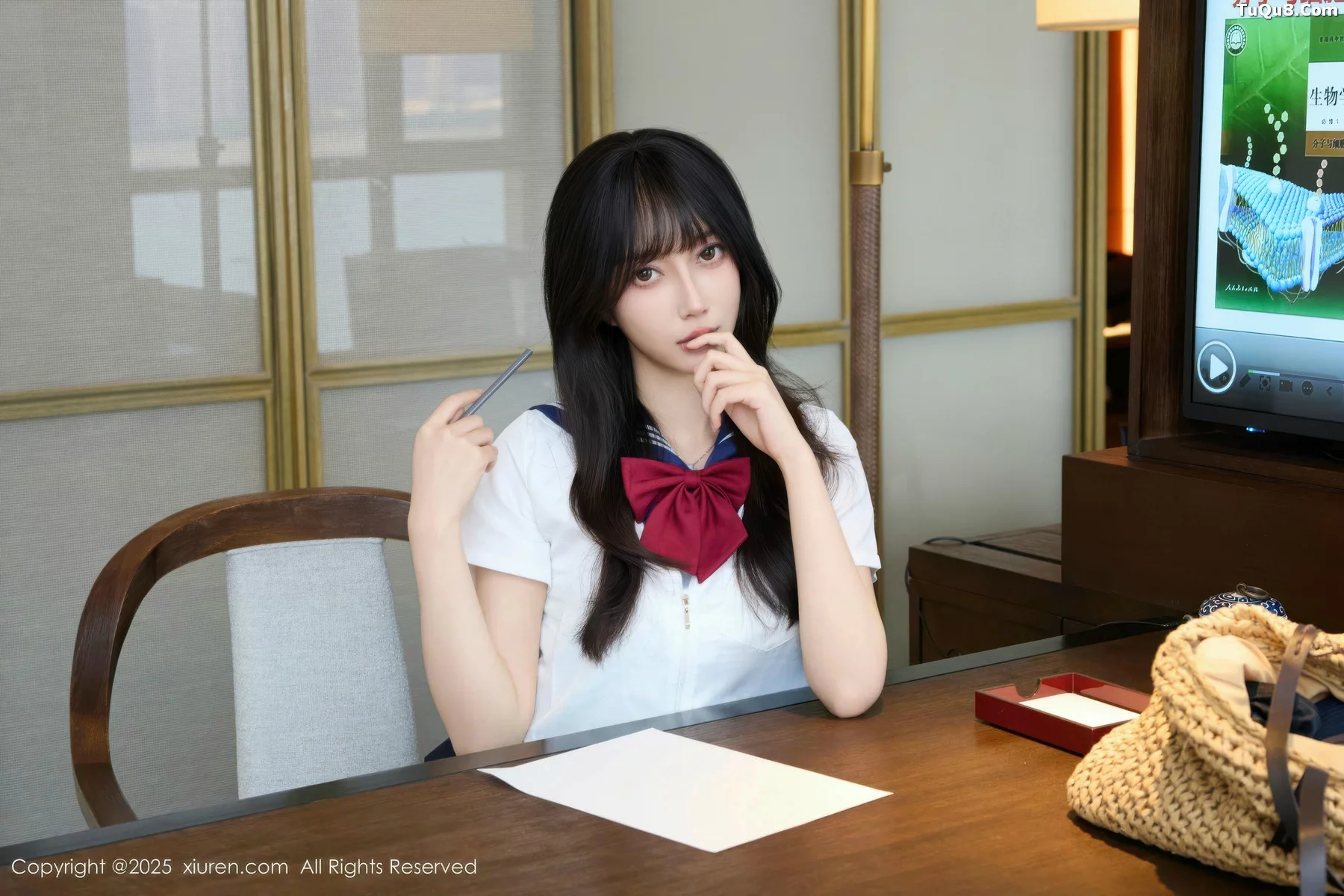 秀人集.com_[XiuRen秀人网]No.10766_模特玥儿玥er私房性感JK制服配超薄黑丝秀曼妙身姿迷人诱惑写真68P