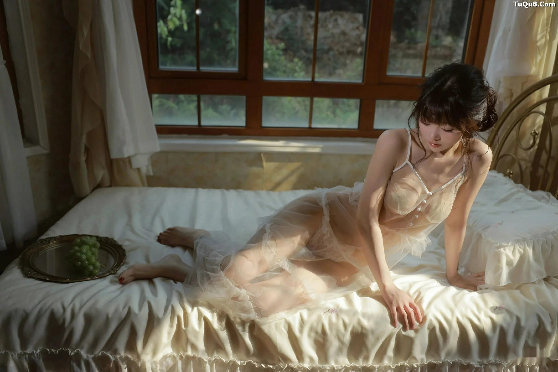 秀人集.com_[XiuRen秀人网]No.10799_模特佘贝拉Bella性感连衣长裙露白色情趣内衣秀完美身材诱惑写真73P