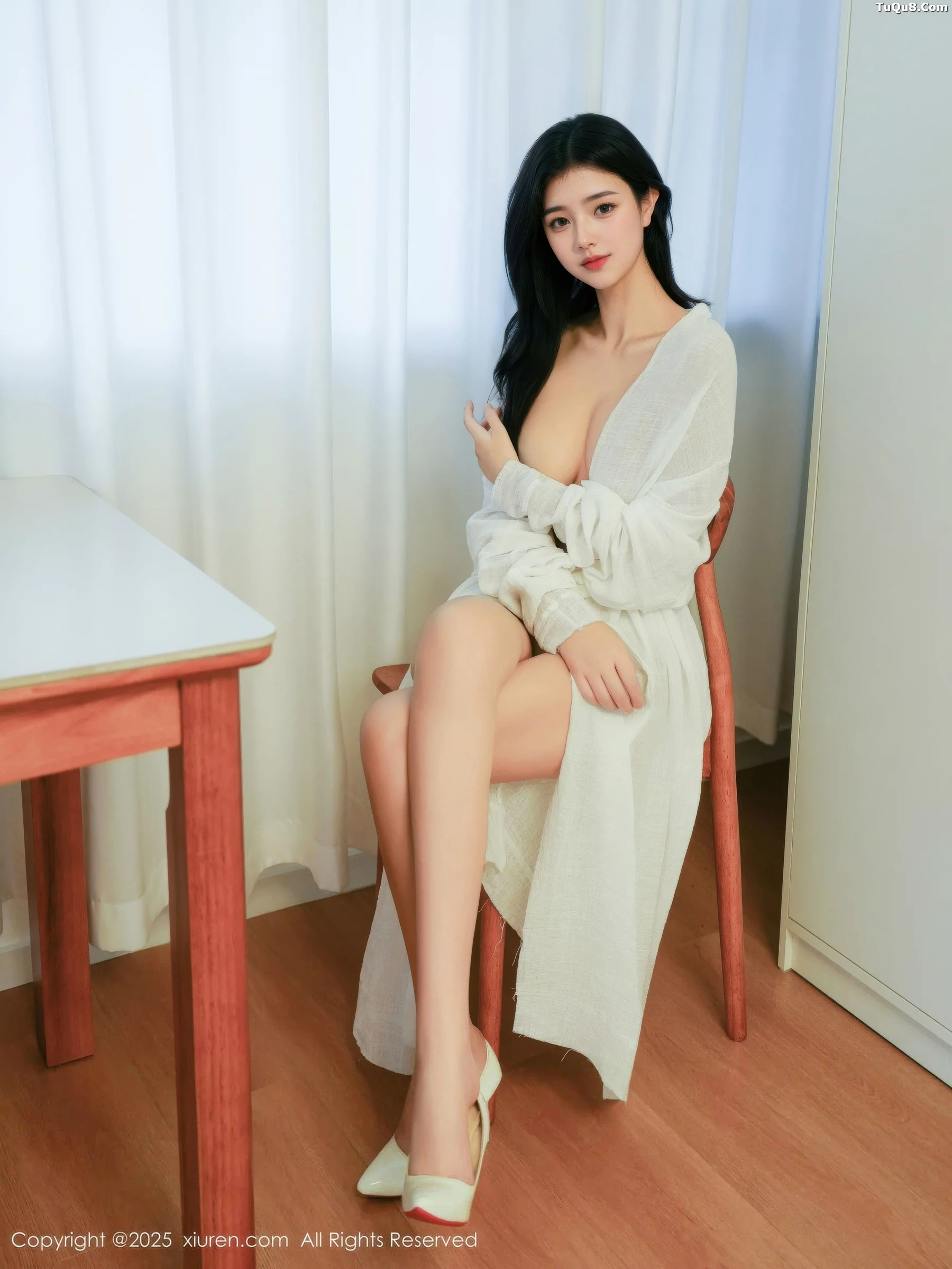 秀人集.com_[XiuRen秀人网]No.10920_模特林悦溪儿性感白色长浴袍配白色高跟秀修长美腿撩人诱惑写真53P