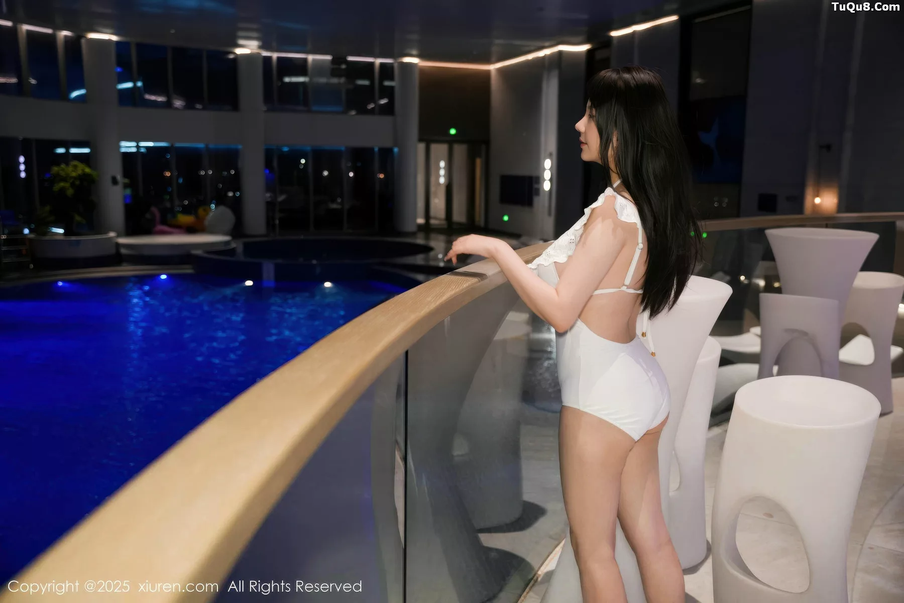 秀人集.com_[XiuRen秀人网]No.10959_模特软情泳池场景性感白色比基尼秀完美身材迷人诱惑写真71P