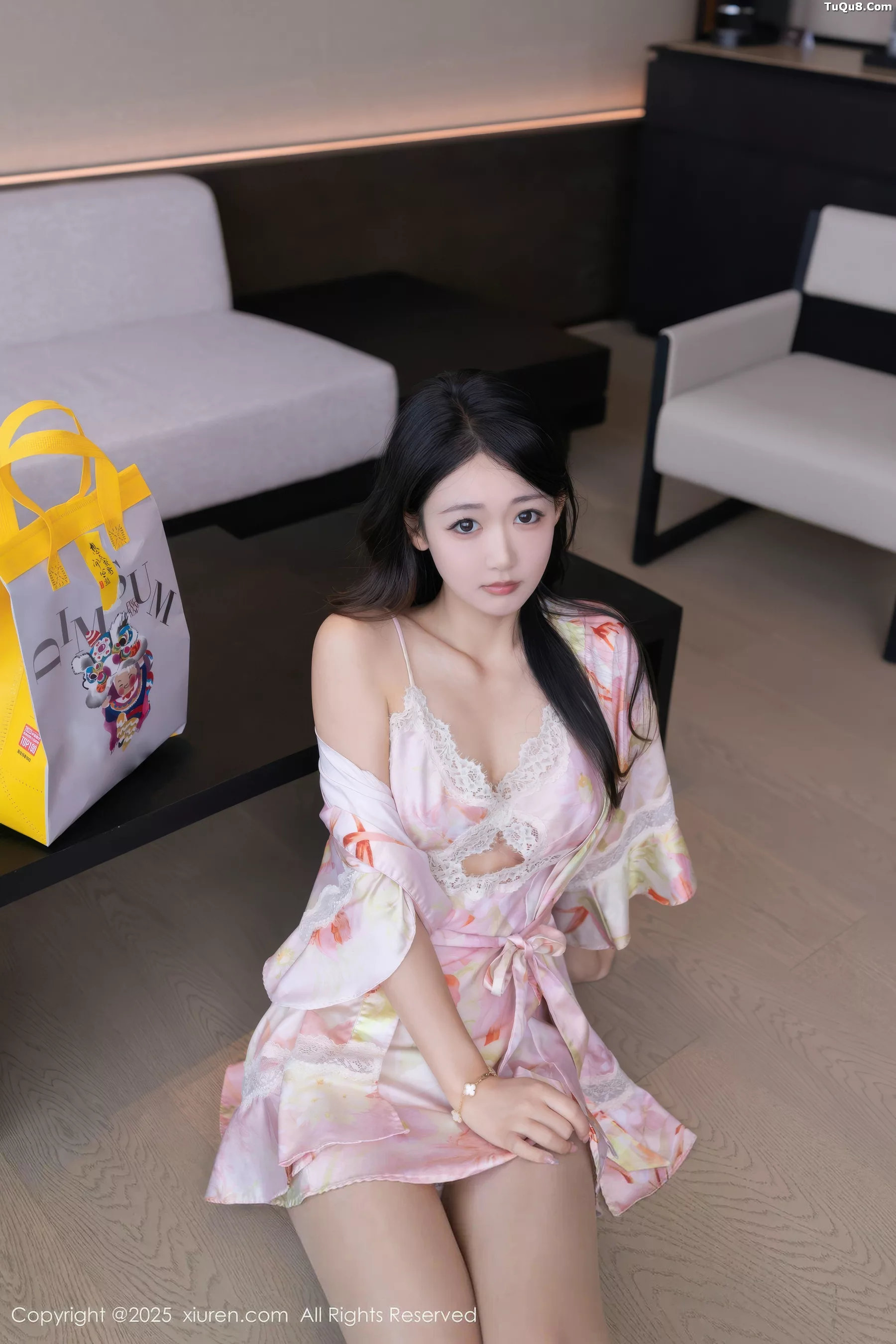 秀人集.com_[XiuRen秀人网]No.10970_模特唐安琪性感粉色睡袍露粉色内衣配超薄肉丝秀曼妙身姿诱惑写真76P